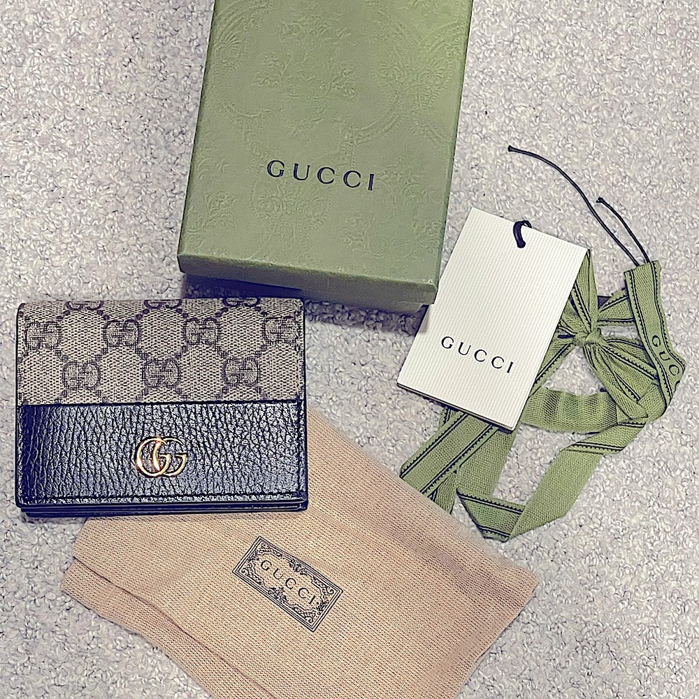Gucci Marmont Card Case Wallet
